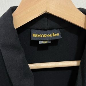 Nooworks black jumpsuit with pockets - size S
